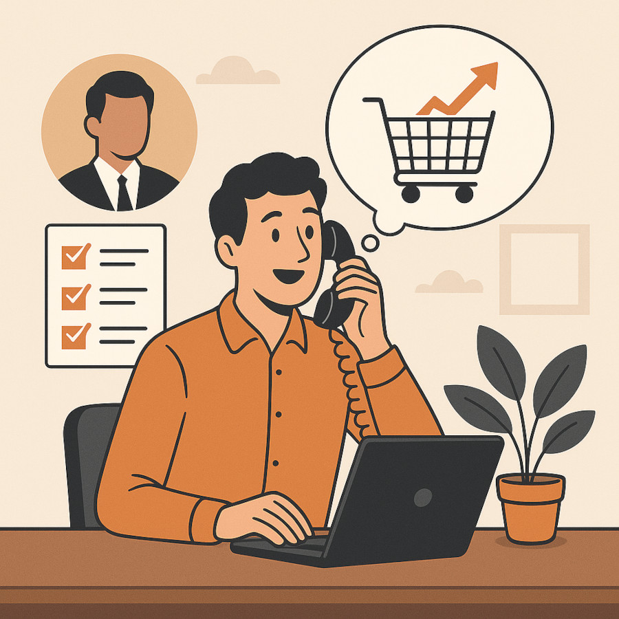 پیگیری تلفنی مشتری