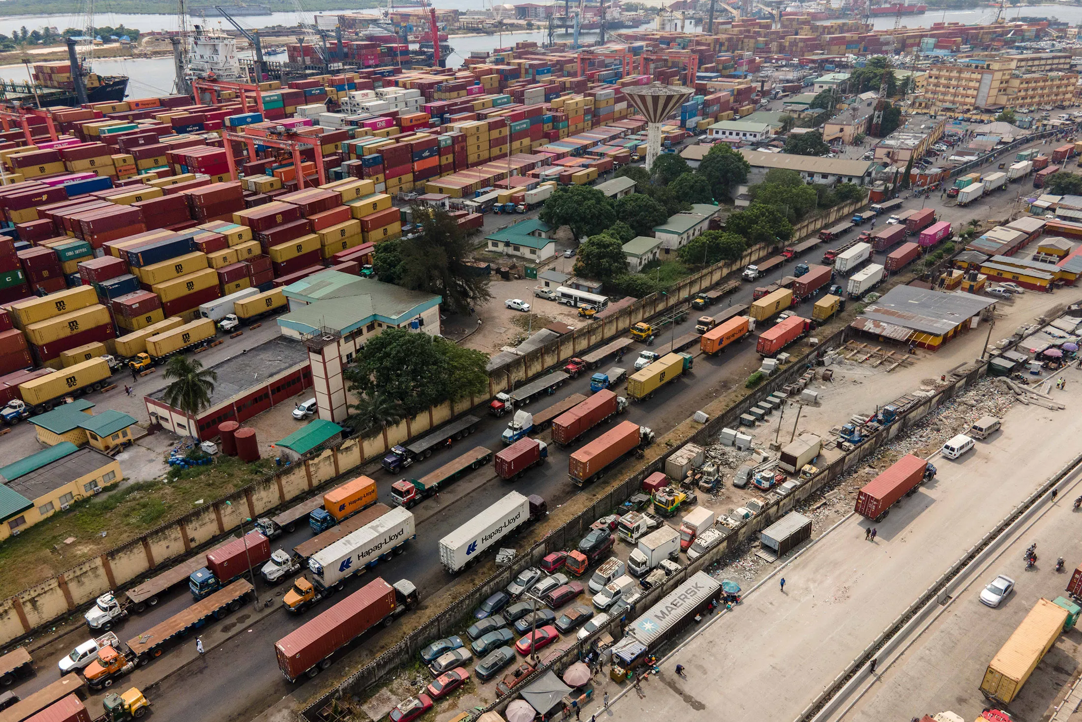 بندر لاگوس صادرات به نیجریه