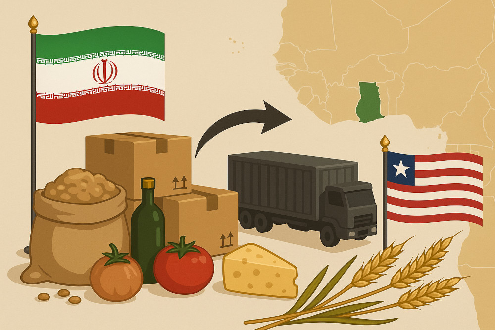 صادرات به لیبریا