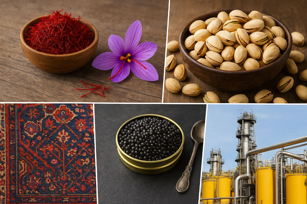 گران ترین محصولات صادراتی ایران