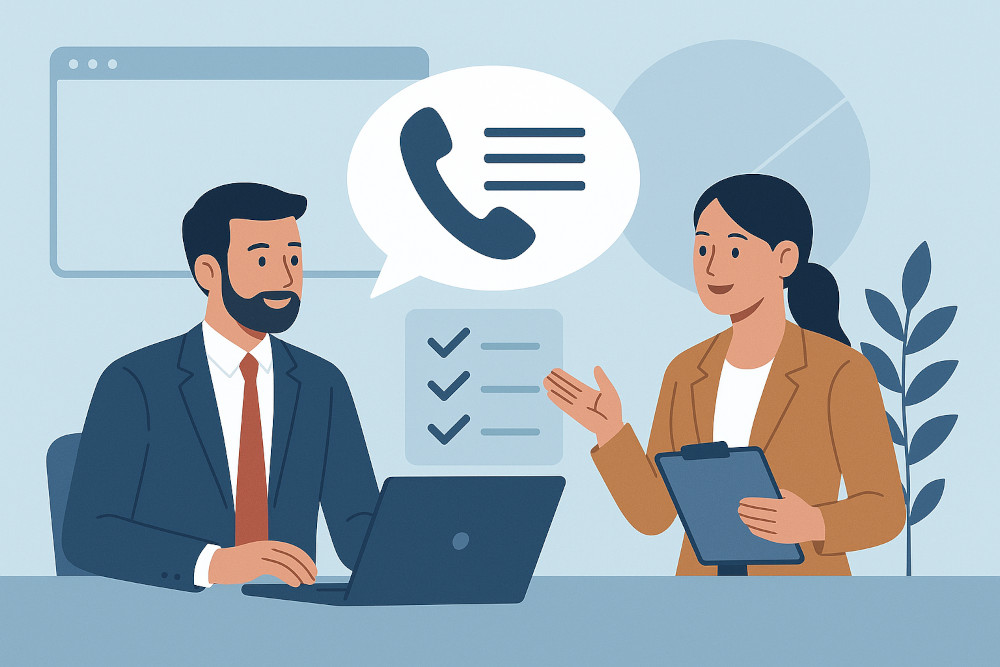 پیگیری تلفنی مشتری بعد از فروش